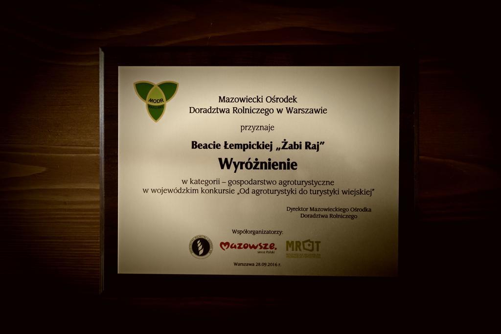 Agroturystyka Zabi Raj Pokrzywnica Exterior foto